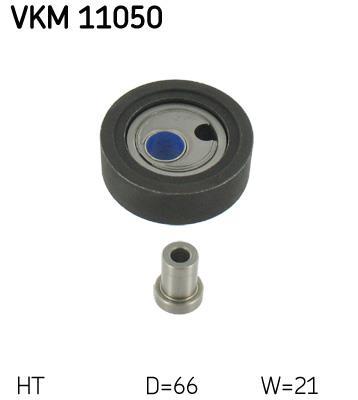 Galet tendeur de courroie de distribution (Galet tendeur de courroie crantée) SKF ref. VKM 11050